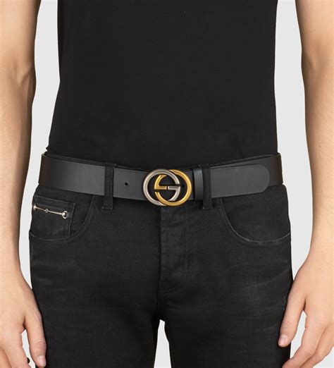 gucci belt.for women|GUCCI Interlocking G leather belt .